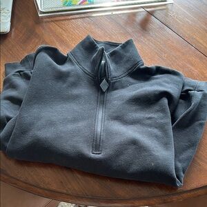 Men's Black Half-Zip Lululemon